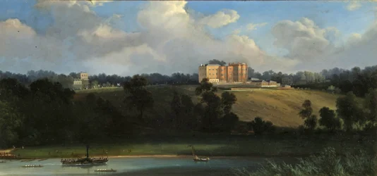 Richmond Hill depuis la rivière, Surrey, c.1830